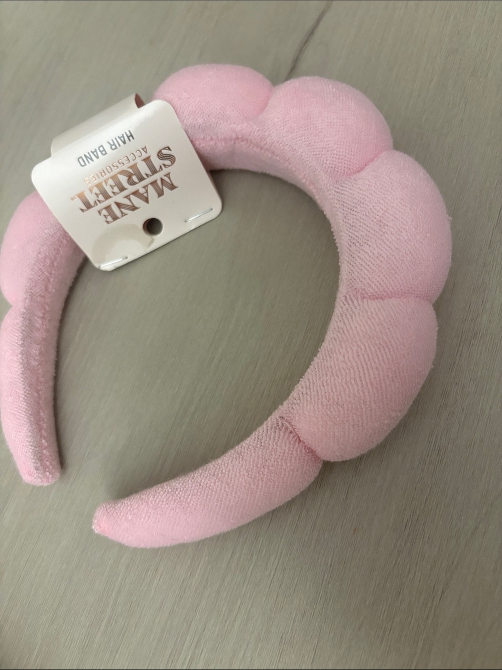 Pink Padded Bubble‎ Headband